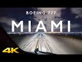 BOEING 777 MIAMI TAKE OFF IN 4K