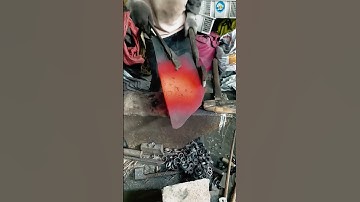 One knife axe forging process #smartwork #goodtools