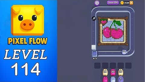 Pixel Flow Level 114 Walkthrough