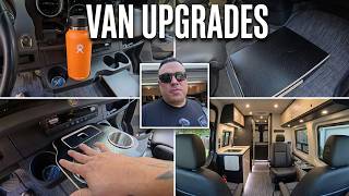 My Favorite Interior Sprinter Accessories | vlog 009