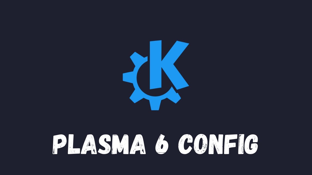 Backup your KDE Plasma 6 configuration - YouTube