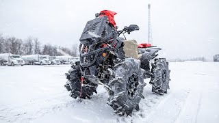 First Winter ATV Rip Of The Season Was Gnarly!