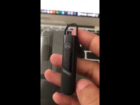 Remax Business Bluetooth Headset RB T15 Unboxing