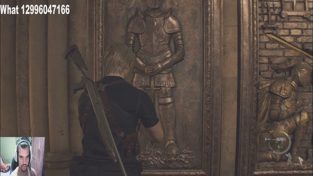 Como Resolver e Passar o Puzzle das Espadas do Resident Evil 4 Remake