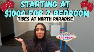 AFFORDABLE apartments in LAS VEGAS *TIDES AT NORTH PARADISE apartments