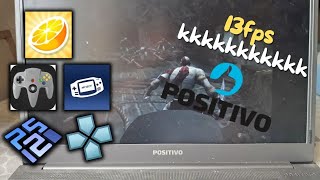Testing emulators on my Positivo notebook!! LOL screenshot 2