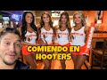 PROBANDO LAS HAMBURGUESAS DE HOOTERS - ALEJO LARROTTA