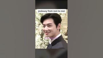 when a female lead gets jealous behind the scenes #chaeunwoo #kdrama #truebeauty #shorts #munkayoung