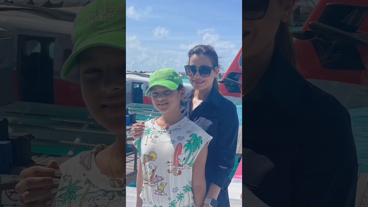 Neelam Kothari with Her Cute Daughter Ahana Soni🌈🤩🎀Lovely Mother Daughter Swag 