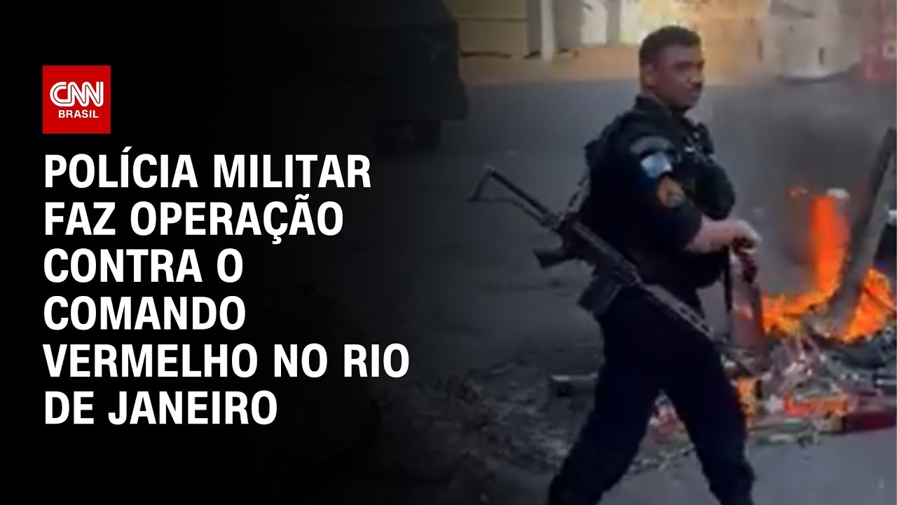 Polícia Militar faz operação contra o Comando Vermelho no Rio de ...