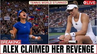 SHOCKING! Alex Eala CRUSHES Ruse — Cincinnati Crowd GOES WILD at $7.5M WTA 1000!