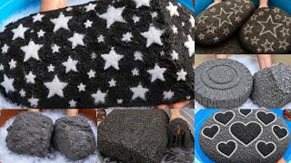 ASMR ||WOW 😳🔥Soft satisfying black sandment Water crumbling by zariyaasmr  screenshot 4