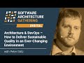 Architecture &amp; DevOps | Peter Götz