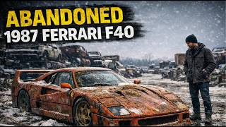A $3,000,000 Ferrari F40 Left to Rot