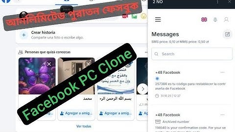 Facebook Pc Cloning Method l ফেসবুক পিসি ক্লোন আইডি মেথড । How To Clone Facebook Old Ids In Pc 