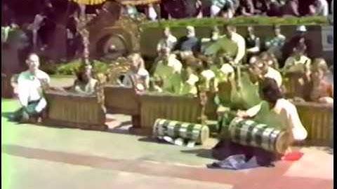 SDSU Balinese Gamelan in Balboa Park, 1985