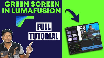 How to add green screen effect in Lumafusion | Chroma Key Tutorial | Hindi