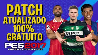 PATCH PES 2017 ATUALIZADO TEMPORADA 25 COM FACES E UNIFORMES E TRANSFERÊNCIAS | PES 2017 PC FRACO