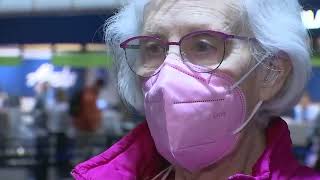 Travelers at Portland International Airport react to mask mandate ruling