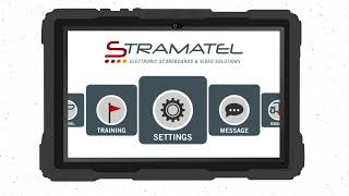 Discover our touchscreen console Sportab by STRAMATEL