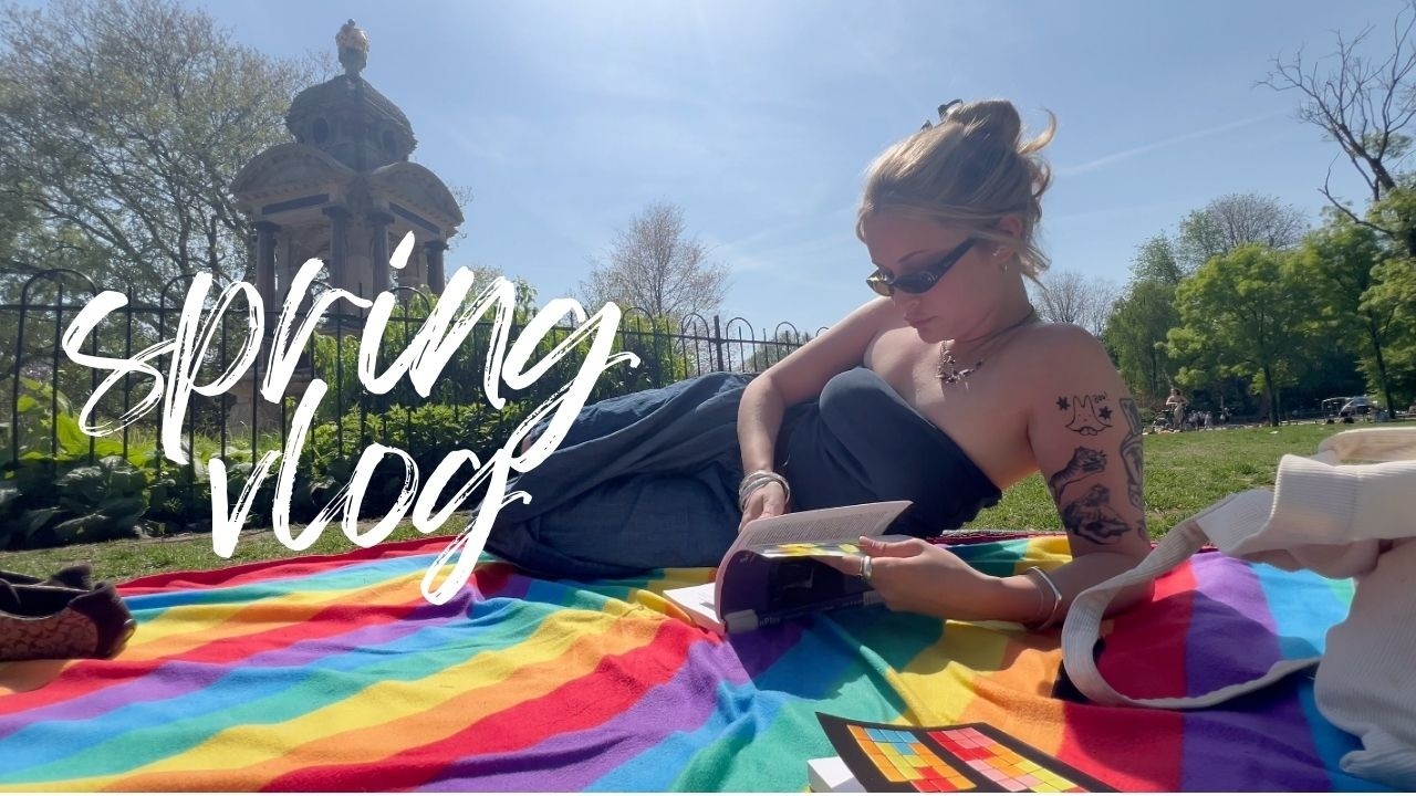 видеоблог | весна в Амстердаме (написание диссертации, свидания и поездка в Гамбург!)