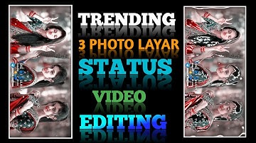 3Photo Layer Status Video Editing | Khortha lyric Status Editing  | New Effect Alight Motion