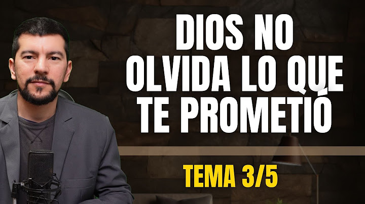God will never forget a promise / Topic 3/5