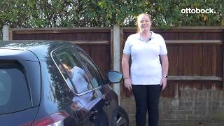 How to put a rigid frame wheelchair into a car