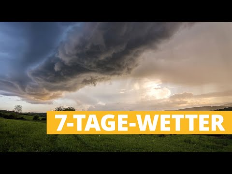 7 Tage Wetter Heftige Gewitter Drohen In Schwüler Sommerluft 