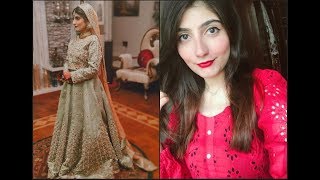 LATEST UNIQUE STYLISH ANUSHAE KHAN WEDDING AND OTHER BRANDED DRESSES || ANUSHAE KHAN OUTFITS