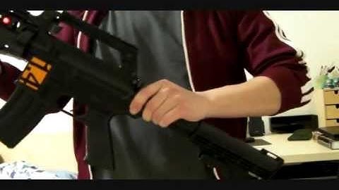 Wii M4 Mod Rifle Version 2 (4 years late)