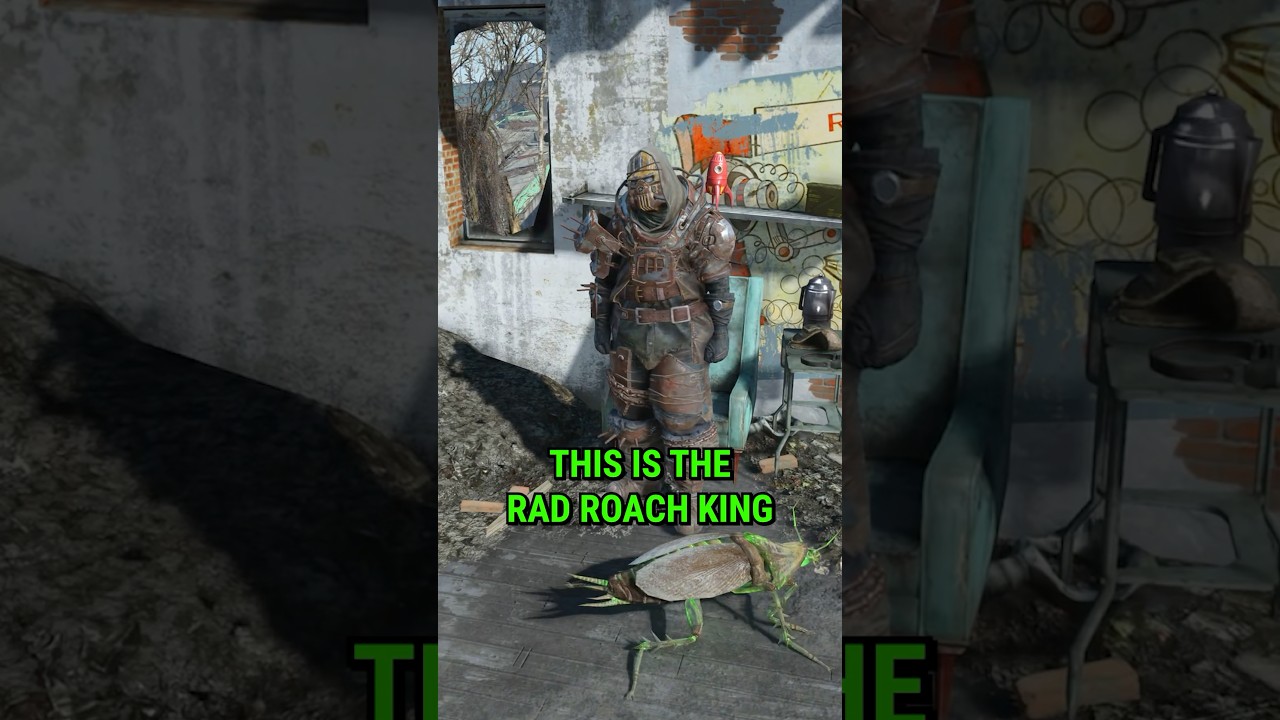The Secret Roach King in Fallout 4