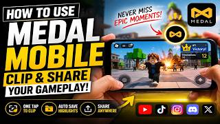 How to Record Clip on Medal Mobile √ Medal Mobile to Clip Your Gameplay on Android / Iphone