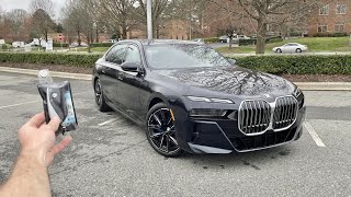 2023 BMW 740i: Start Up, Exhaust, Test Drive, Walkaround, POV and Review