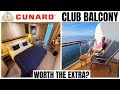 Is a Club Balcony Cabin on Cunard’s Queen Mary 2 WORTH the Extra Cost? 