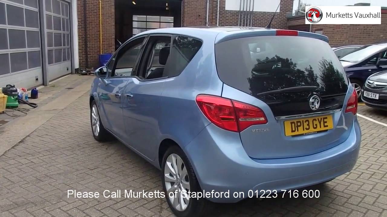 DP13GYE Vauxhall Meriva Estate SE 1.4l MURKETTS STAPLEFORD YouTube