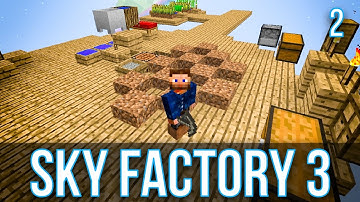GETTING THROUGH THE BORING STUFF | SKY FACTORY 3 | EPISODE 2
