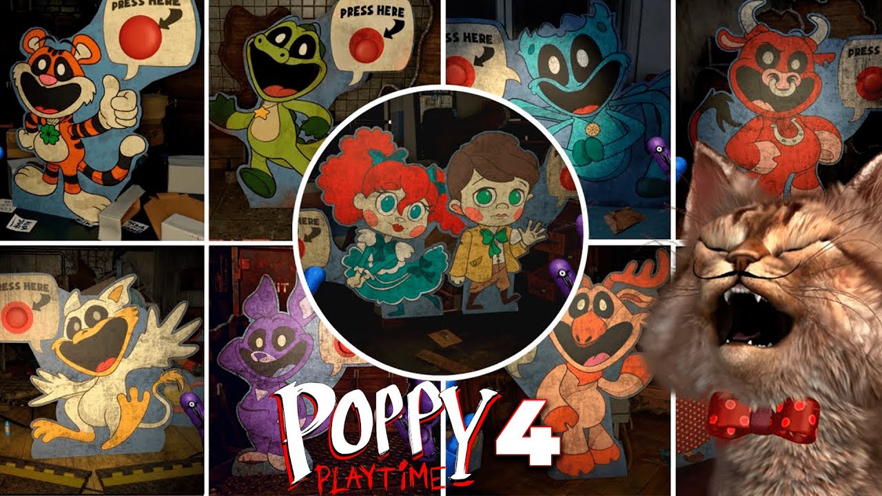 NUEVOS SECRETOS DE POPPY PLAYTIME CHAPTER 4 | LOS NUEVOS PERSONAJES DEL