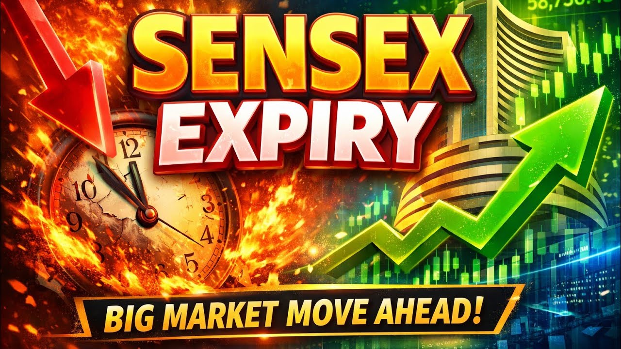 Sensex Expiry Trade | Nifty Live trading | Option trading 