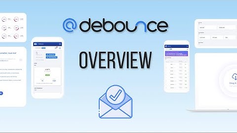 DeBounce email verifier for email marketing