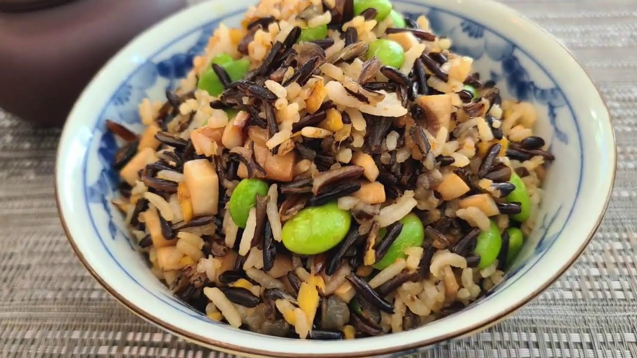 Healthy Fried Rice - Lingyen Vegetarian Recipe