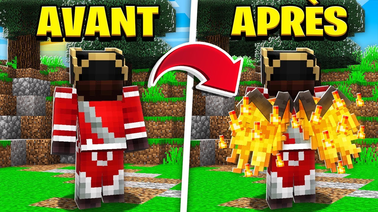 Comment Avoir Des Ailes Dans Minecraft Youtube