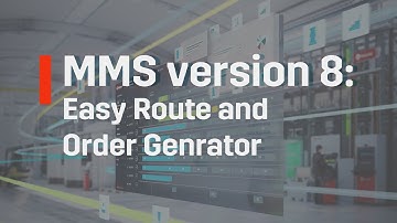 Fastems MMS8 - Part 2: Easy Route and Order Generator