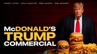 I asked AI to make a Donald Trump McDonald's commercial
