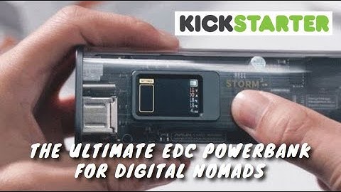 STORM 2: THE ULTIMATE EDC POWERBANK FOR DIGITAL NOMADS | Gizmo Hub