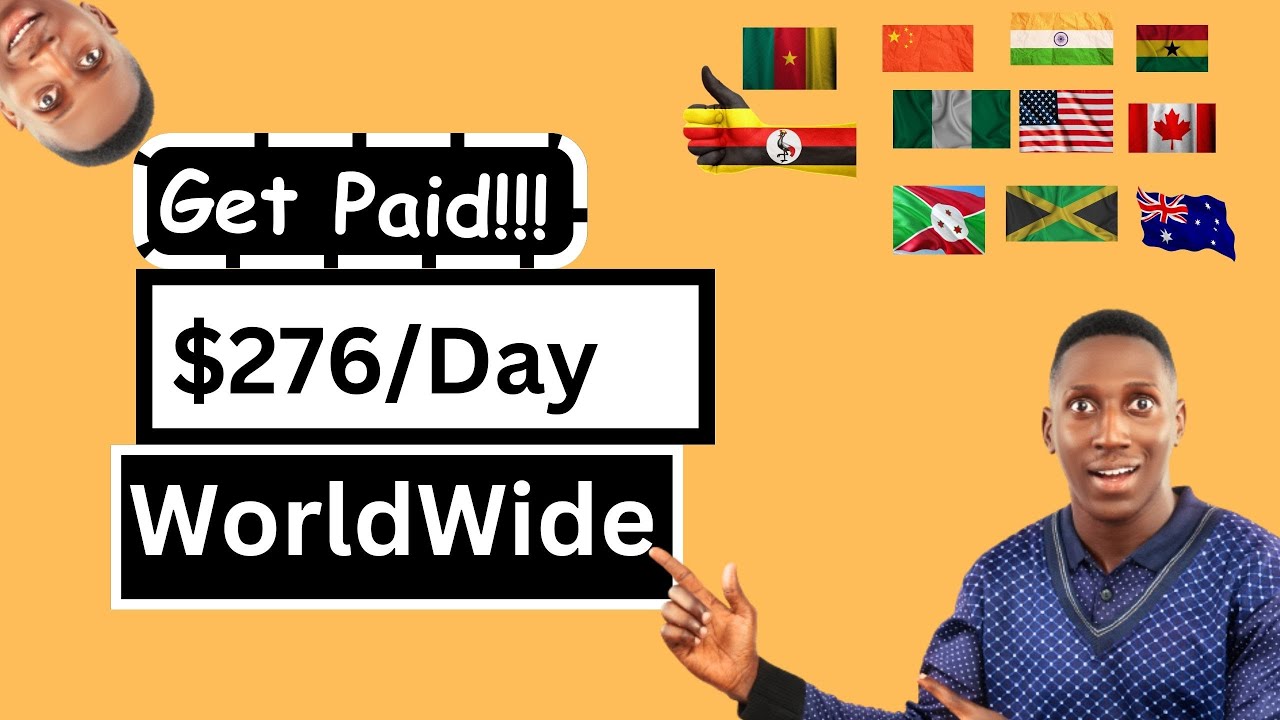 Get Paid $276 Per Day Working From Home Worldwide Remote Jobs Hiring NOW!