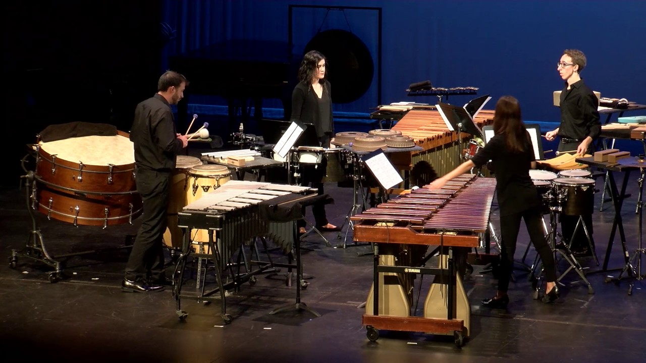 Mark Berger, Flex (2006) -- Boston Conservatory Percussion Ensemble