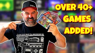 Over 40 New Games for the Evercade: Arcade, Amiga, &amp; More!