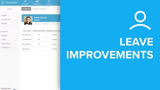 Humanity Platform Update: Leave Management Improvements