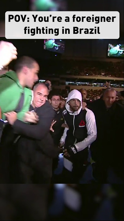 POV You're a Foreigner Fighting in Brazil #ufc